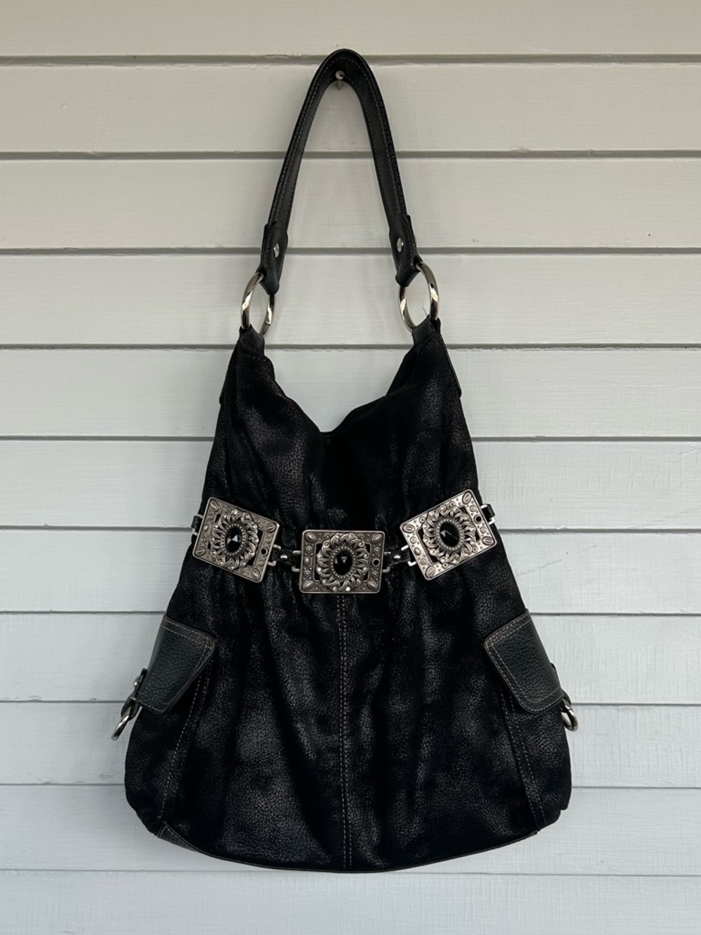 Black Kathy VAN Zeeland Vintage Y2K purse